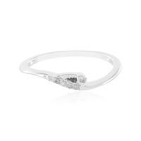 Bague en argent et Diamant I2 (I)