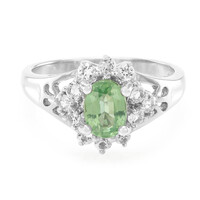 Bague en argent et Kyanite Menthe