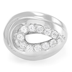 Bague en argent et Zircon