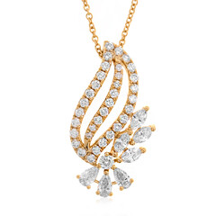 Collier en or et Diamant Flawless (F) (LUCENT DIAMONDS)