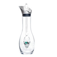 Carafe bien-être &quot;Forever Young&quot; - aigue-marine, aventurine et quartz fumé (VitaJuwel)