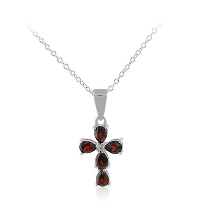 Collier en argent et Grenat