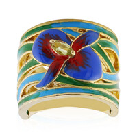 Bague en argent et Péridot