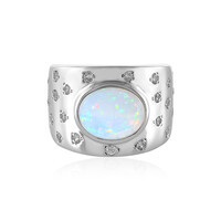 Bague en argent et Opale Welo