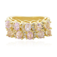 Bague en argent et Kunzite