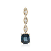 Pendentif en or et Spinelle bleu cobalt Luc Yen (AMAYANI)