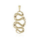 Pendentif en or et Diamant champagne I2 (Ornaments by de Melo)