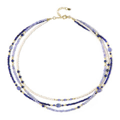 Collier en argent et Tanzanite (Riya)
