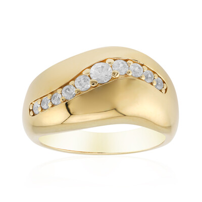 Bague en argent et Zircon