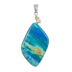 Pendentif en argent et Opale d'Atacama (Bali Barong)