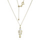 Collier en argent et Topaze blanche (Adela Silber)