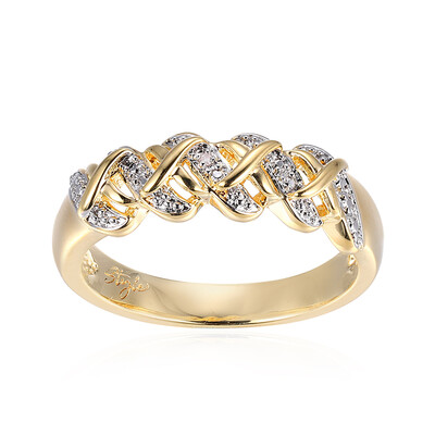 Bague en laiton et Diamant I3 (I) (Juwelo Style)
