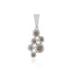 Pendentif en or et Diamant VS1 champagne
