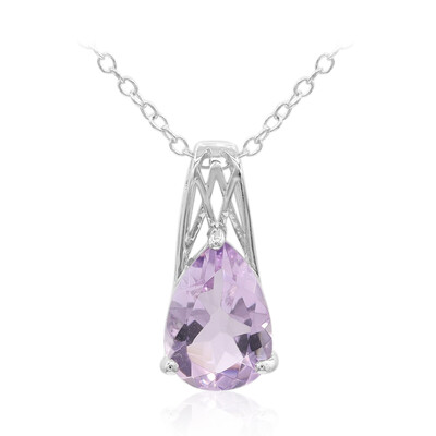 Collier en argent et Améthyste