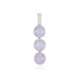 Pendentif en argent et Opale Welo