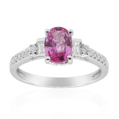 Bague en or et Saphir parme (CIRARI)