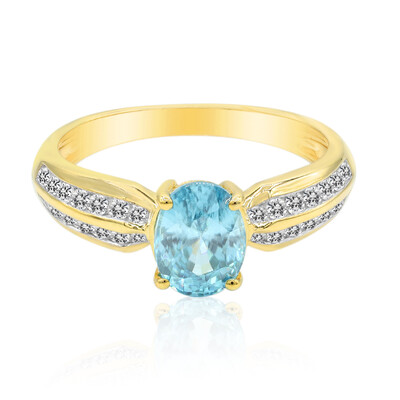 Bague en or et Zircon de Ratanakiri (Adela Gold)
