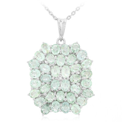 Collier en argent et Tourmaline Paraïba