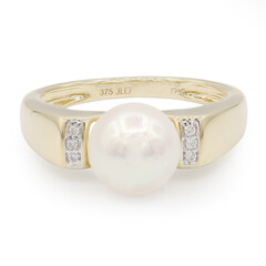 Bague en or et Perle d'Akoya (TPC)