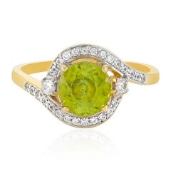 Bague en or et Sphène
