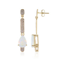 Boucles d'oreilles en or et Opale Welo (de Melo)