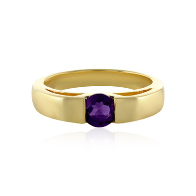 Bague en argent et Améthyste d'Uruguay