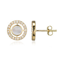 Boucles d'oreilles en argent et Nacre