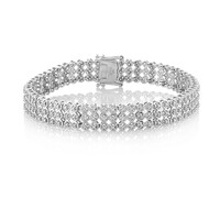 Bracelet en argent et Zircon
