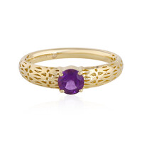 Bague en or et Améthyste (Ornaments by de Melo)