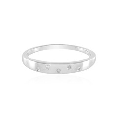 Bague en argent et Diamant I2 (I)