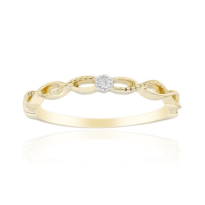 Bague en or et Diamant SI1 (G) (Annette)