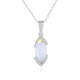 Collier en argent et Opale Welo