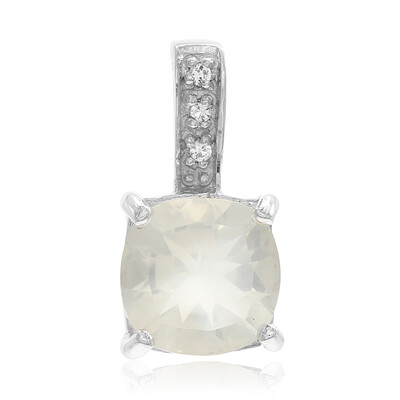 Pendentif en argent et Orthose