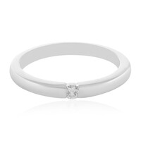 Bague en argent et Diamant I2 (H)