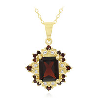 Collier en argent et Grenat