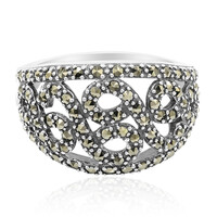 Bague en argent et Marcassite