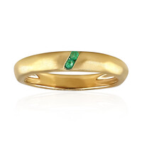 Bague en argent et Emeraude de Zambie