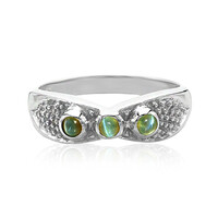 Bague en argent et Alexandrite œil-de-chat