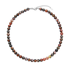 Collier en argent et Agate
