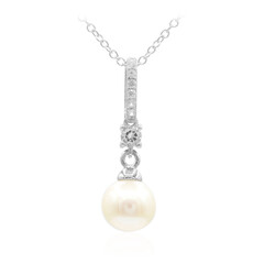 Collier en argent et Perle de culture d'eau douce