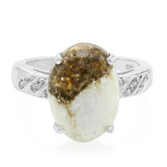 Bague en argent et Magnésite