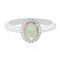 Bague en argent et Opale Welo