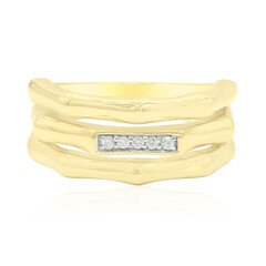 Bague en argent et Diamant I1 (G)