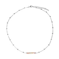Collier en argent et Perle Keshi (TPC)