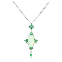 Collier en or et Opale Welo AAA (CIRARI)