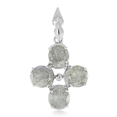 Pendentif en argent et Spectrolite