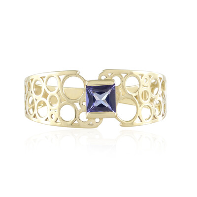 Bague en or et Tanzanite AAA (Ornaments by de Melo)
