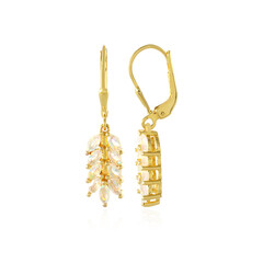 Boucles d'oreilles en argent et Opale Welo
