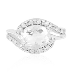 Bague en argent et Fluorite