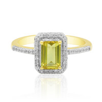 Bague en or et Saphir jaune de Ban Ka Cha